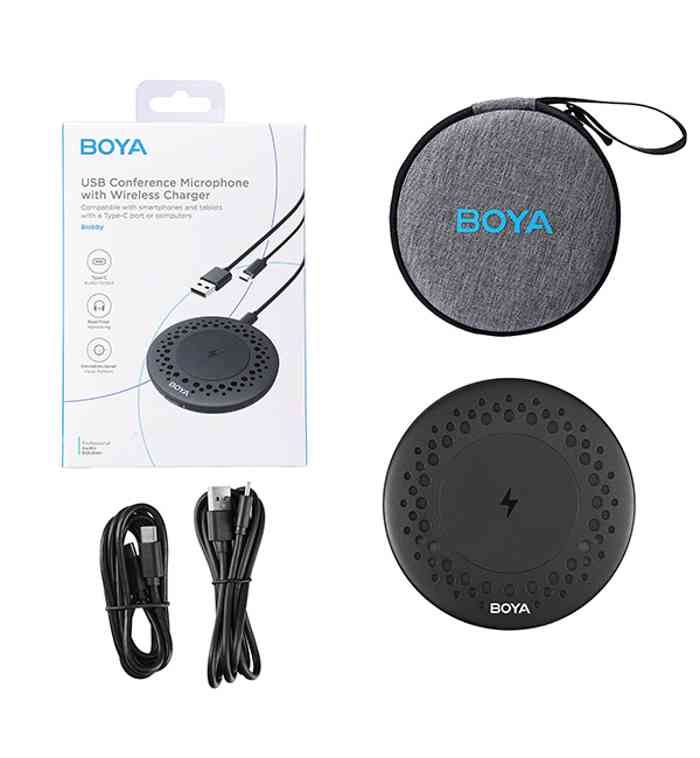 Boya Blobby USB Conference Microphone With Wireless Charger